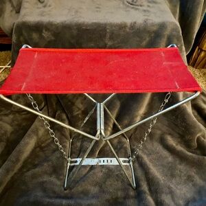 Vintage  "OLD PAL" Woodstream Corp Portable Camping Stool